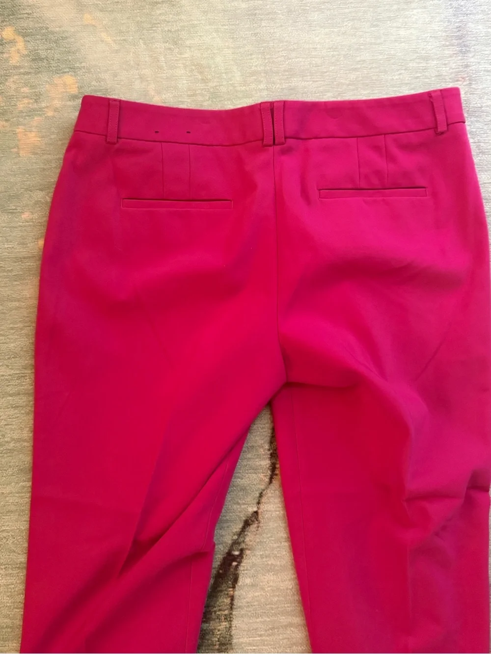 Express editor Fuchsia - Tailored crop pants